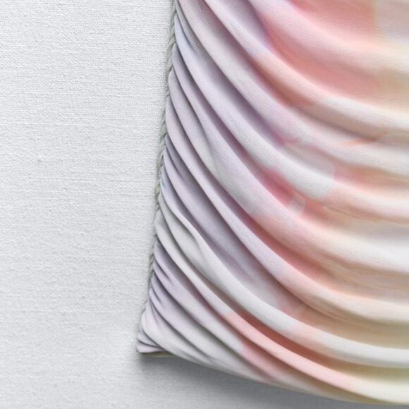 ZARA SS24 SHORT PRINTED TULLE DRESS 3071/001 016/331 - Picture 7 of 8